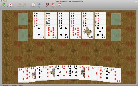 Classic Solitaire for Mac OSX screenshot