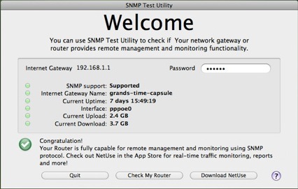 SNMP Test Utility : Remote management