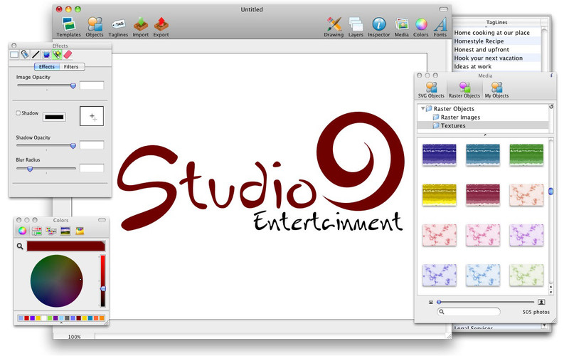 LogoDesignStudioPro 2.1 : Logo Design Studio Pro screenshot