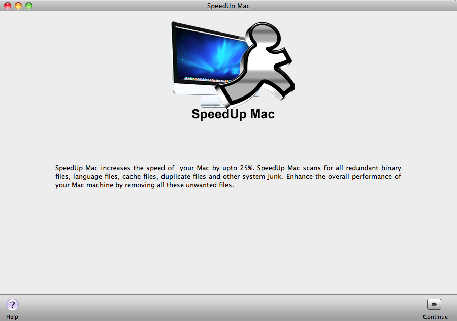 SpeedUpMac 2.0 : Wizard Interface