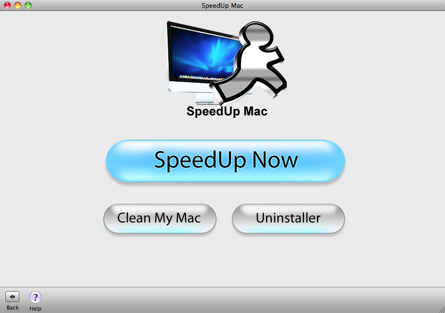 SpeedUpMac 2.0 : Choose one of the three built-in tools