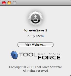 ForeverSave 2.1 : About