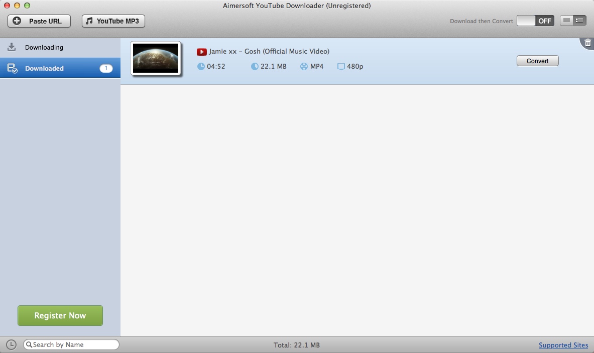 6. aimersoft youtube downloader for mac