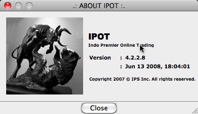 IPOT 4.2 : Main window