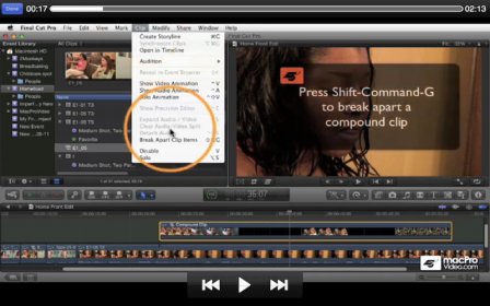 Course For Final Cut Pro X 104 - Advanced Editing Techniques screenshot