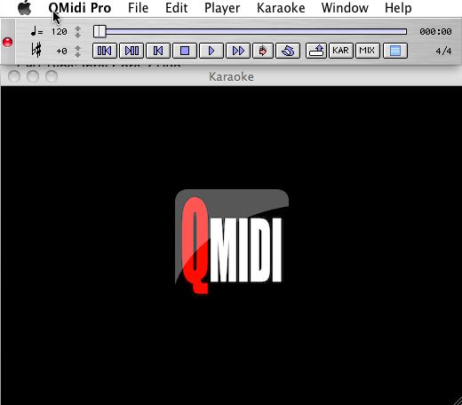 QMidi Pro 2.0 : Main window