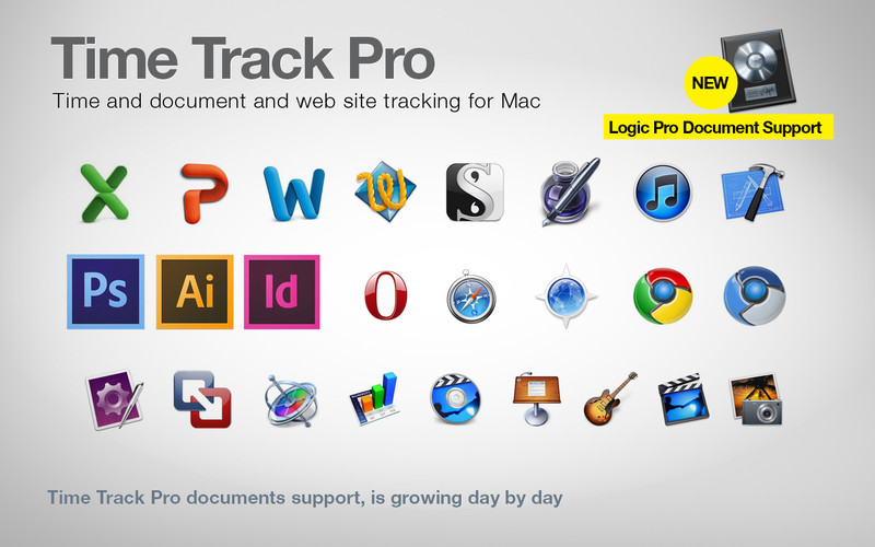 Time Track Pro - Document and web activity 2.0 : Time Track Pro - Document and web activity screenshot
