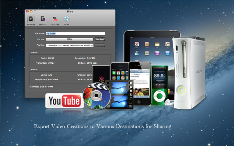 Wondershare Vivideo 2.0 : Video Editor-Vivideo screenshot