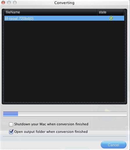 Doremisoft Mac HD Video Converter 3.1 : Converting