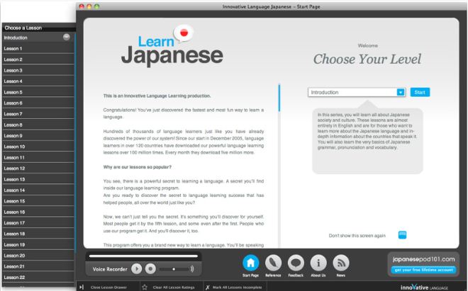 Learn Japanese - Introduction (Lessons 1 to 26 with Audio) 2.2 : General view