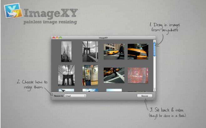 ImageXY - Batch Resize Photos 1.2 : General view