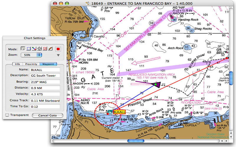 GPSNavX Marine Navigation 6.0 : GPSNavX Marine Navigation screenshot