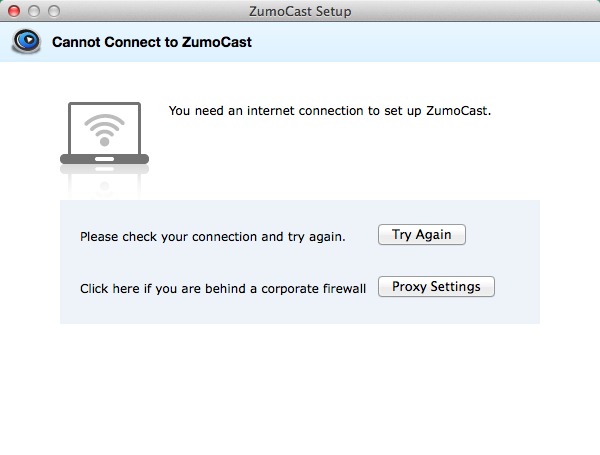 ZumoCast 1.4 : Main Window