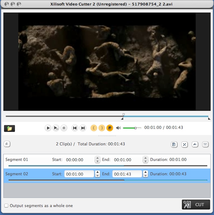 Xilisoft Video Cutter 2 2.0 : Configuring Video Cutting Settings