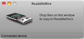 ReaddleWire 3.0 : Main window
