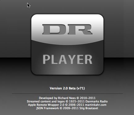DR Player Beta 2.0 beta : Main window
