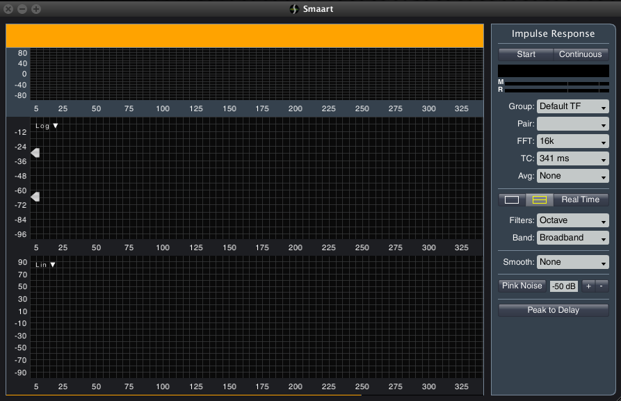 Smaart 7.3 : Program Window