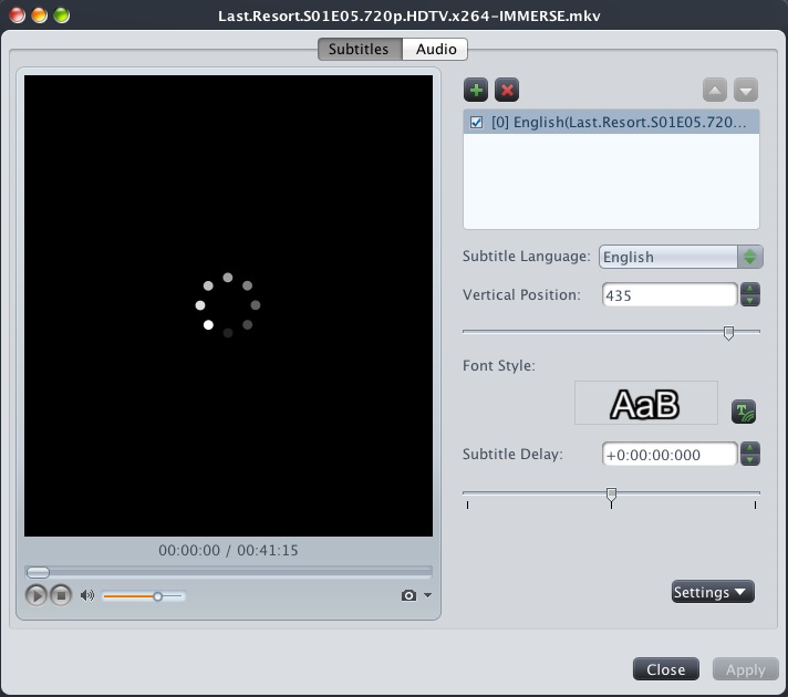 iJoysoft DVD Creator 6.2 : Subtitles