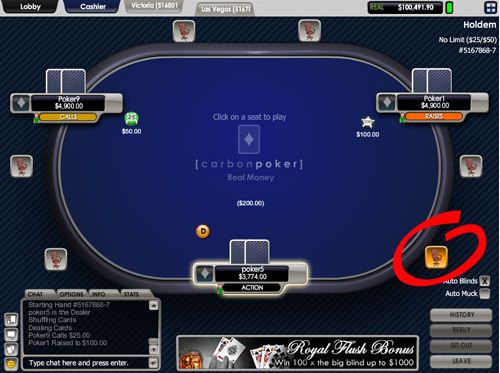 CarbonPoker 5.0 : General view