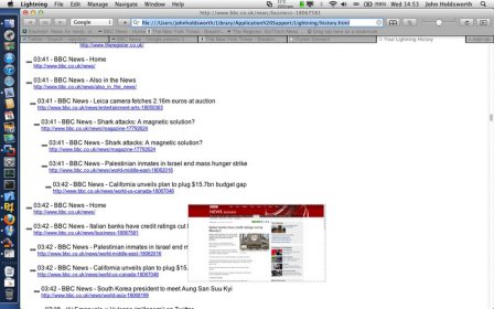 Lightning Web Browser screenshot