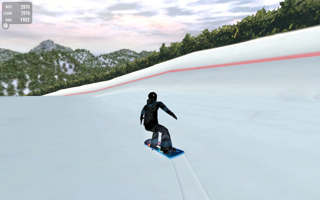Crazy Snowboard 1.0 : Gameplay