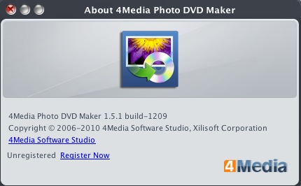 4Media Photo DVD Maker 1.5 : About window