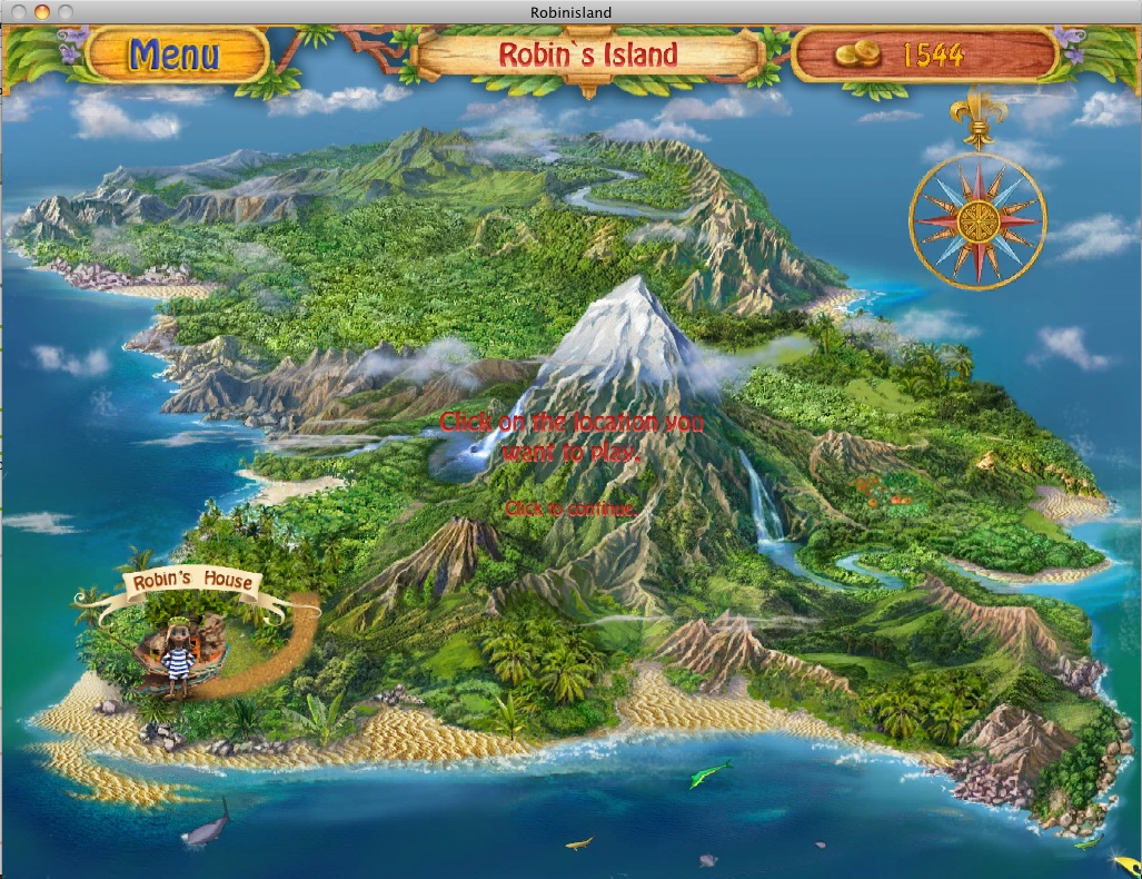 Robin's Island Adventure 1.0 : Map