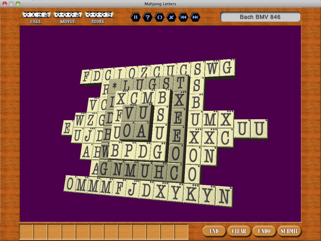 Mahjong Letters 1.0 : General view