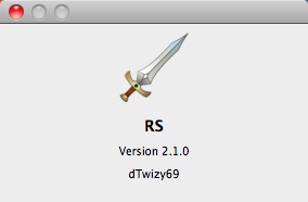 RuneScape 2.1 : Main window