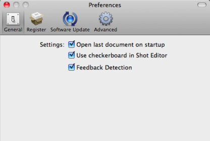 Program Preferences