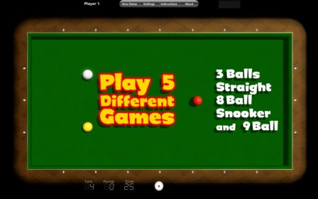 Billiards screenshot