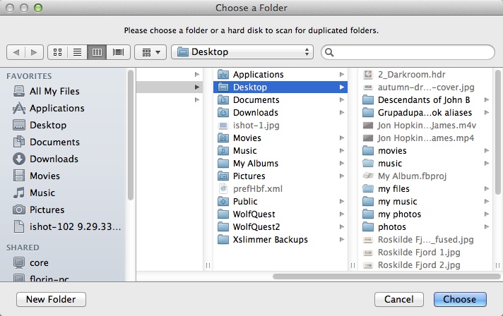 GrupaDupa 3.0 : Selecting Folder For Scan