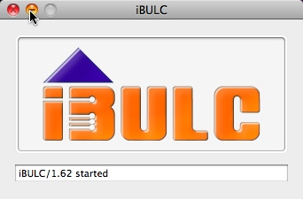 iBULC 1.6 : Main window