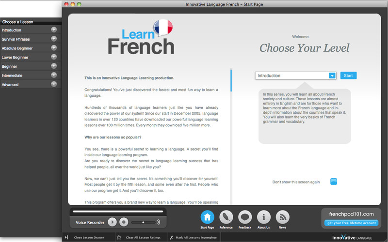 Learn French - Complete Audio Course (Beginner to Advanced) 1.0 : Learn French - Complete Audio Course (Beginner to Advanced) screenshot