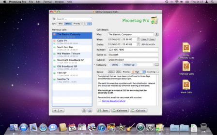 PhoneLog Pro screenshot