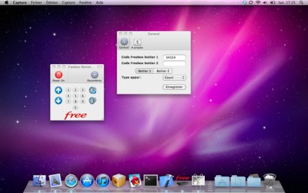 Freebox Remote for Mac screenshot