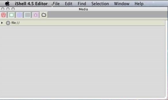 iShell Editor 4.5 : Main window