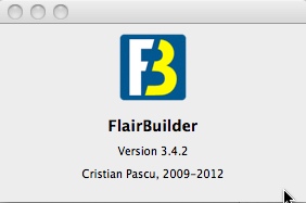 FlairBuilderDesktop 3.4 : Main window