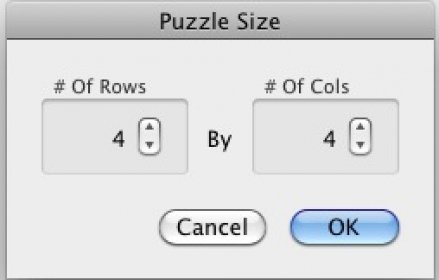 Puzzle size 