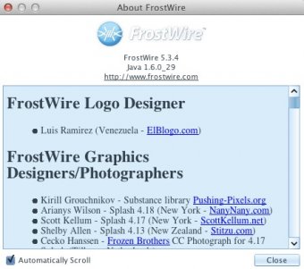 frostwire for mac os 10.6.8