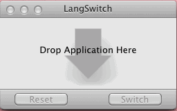 LangSwitch 1.0 : User Interface