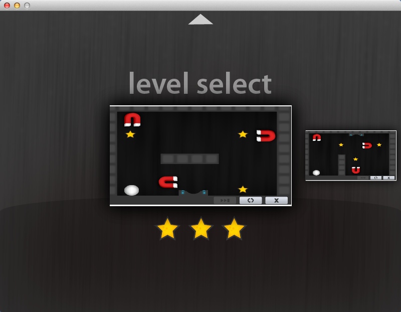 MagnetBall 1.0 : Selecting Level