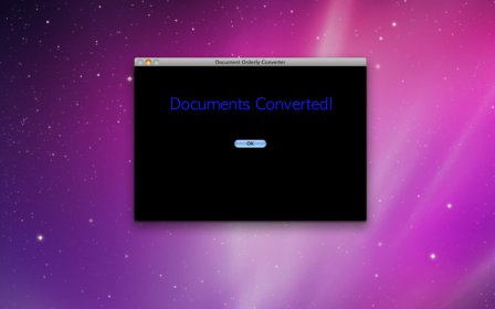 Document Orderly Converter screenshot