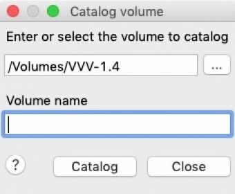 Catalog Volume