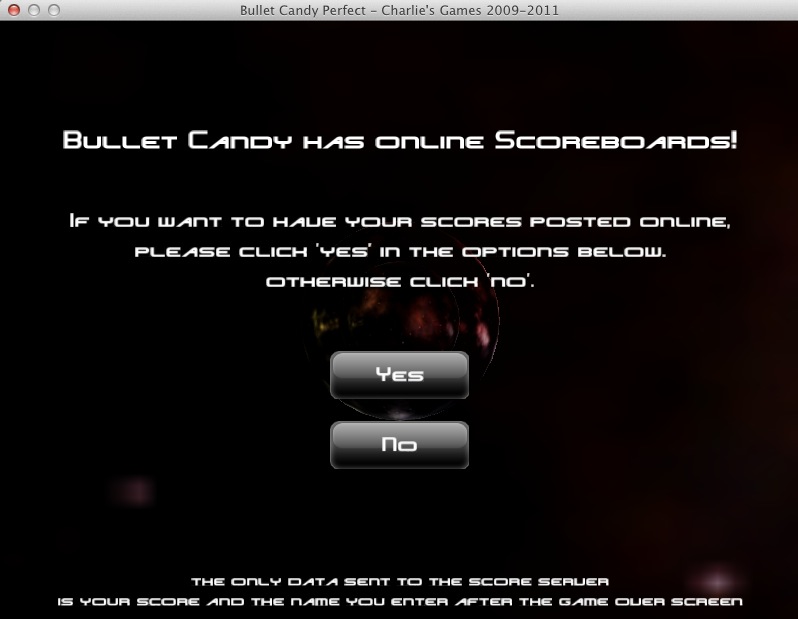 Bullet Candy Perfect 1.0 : Leaderboards