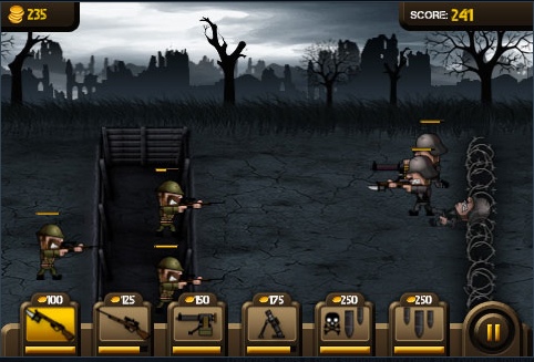 Trenches: Generals 1.9 : Main window