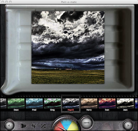 Pixlr-o-matic 2.1 : Add image filters
