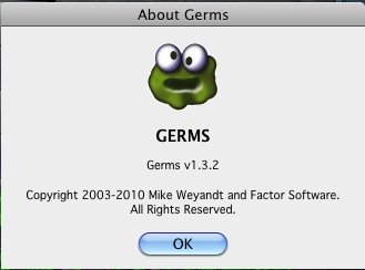 Germs 1.3 : About