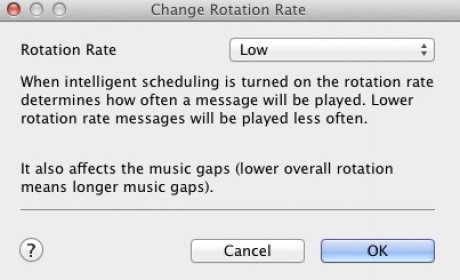 Rotation rates