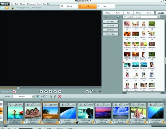 MAGIX Rescue Your Videotapes Uninstall : Main window